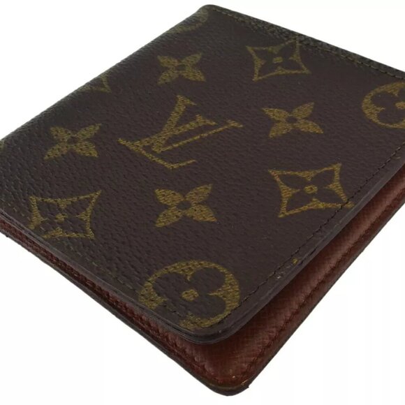 Louis Vuitton Two-folded wallet monogram beige monogram canvas used T19001 - Picture 10 of 10